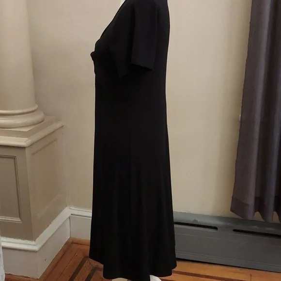 TORRID Mini Rib Knit Twister Front Skater Pullover Dress L - Picture 8 of 13